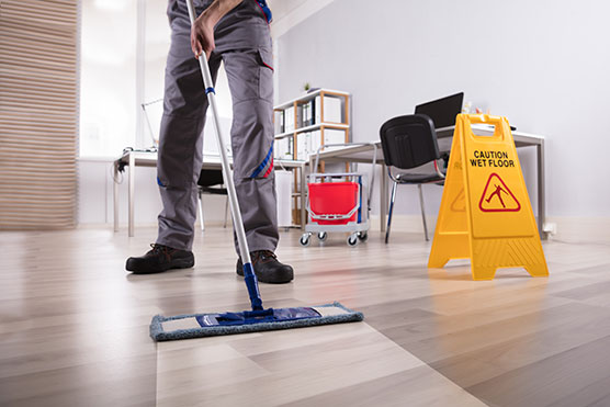 Commercial office cleaning